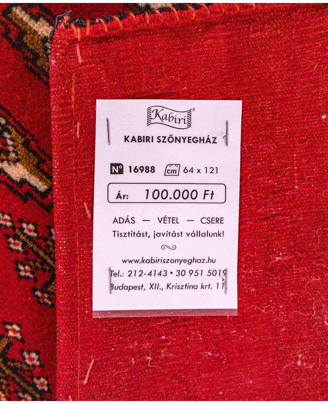 Turkmen cushion cover - Image 5