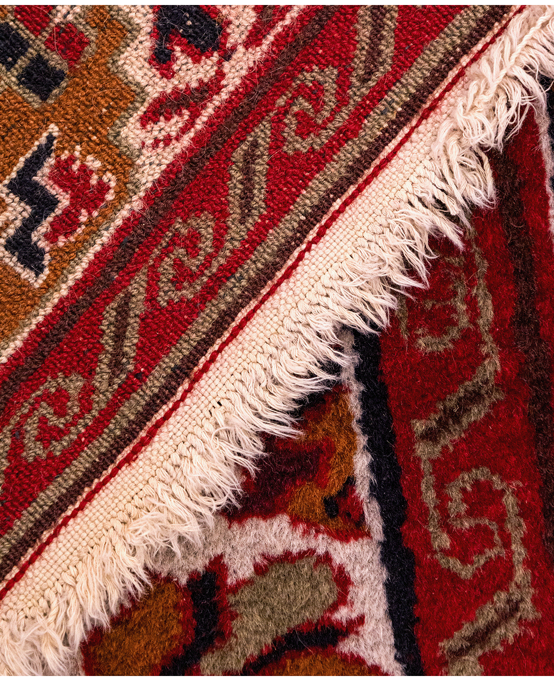 Azerbaijani Dagestani hand-knotted wool rug - Image 4
