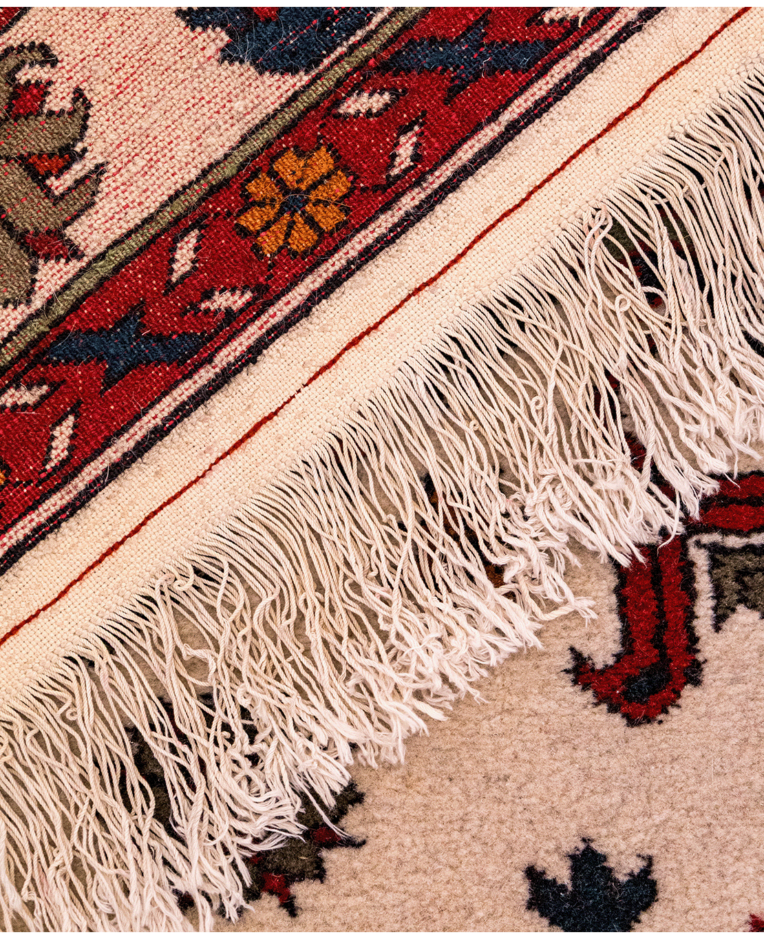 Azerbaijani Dagestani hand-knotted wool rug - Image 4