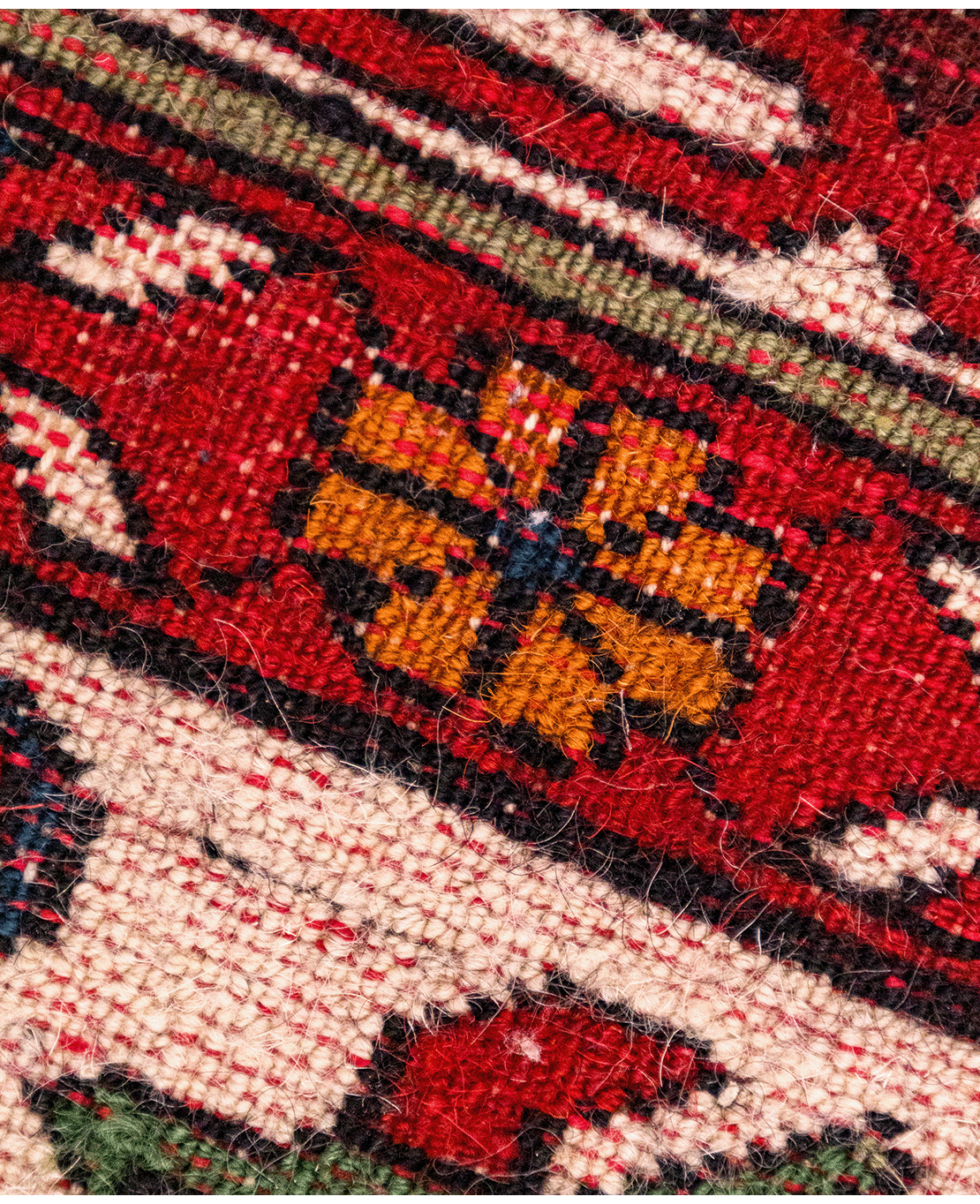 Azerbaijani Dagestani hand-knotted wool rug - Image 5