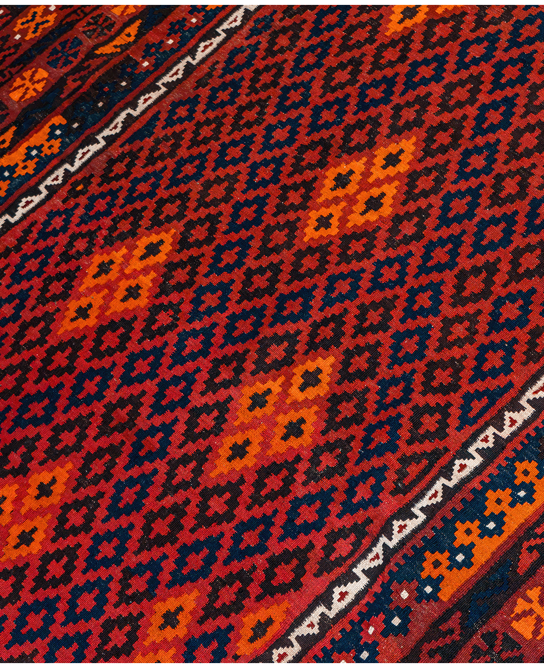 Afghan galmori handwoven wool kilim - Image 3