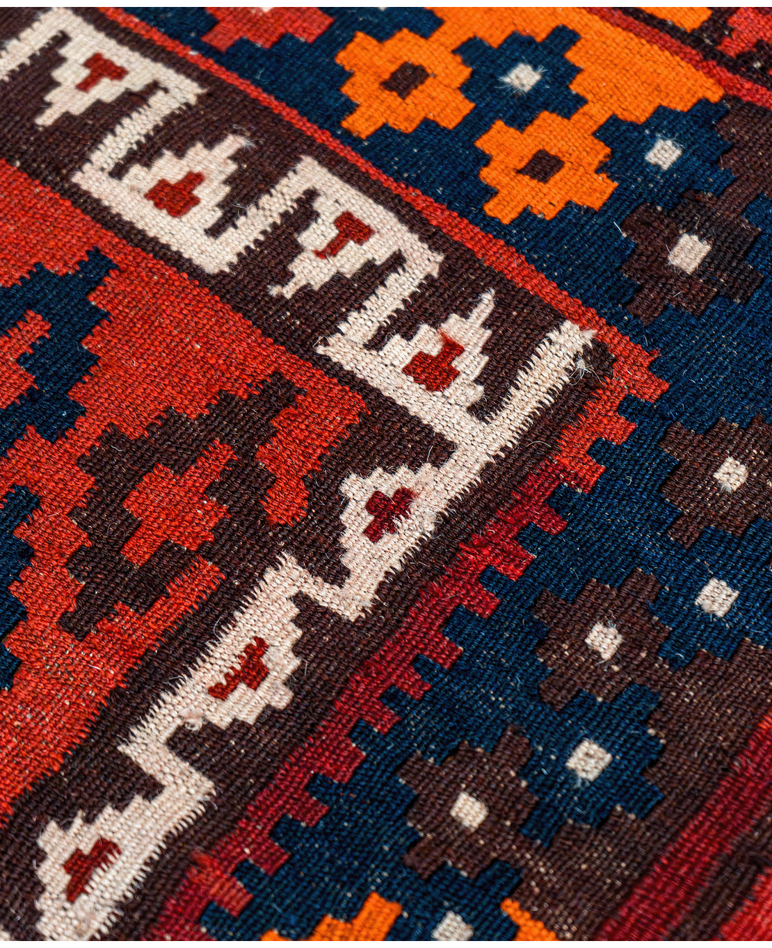 Afghan galmori handwoven wool kilim - Image 4
