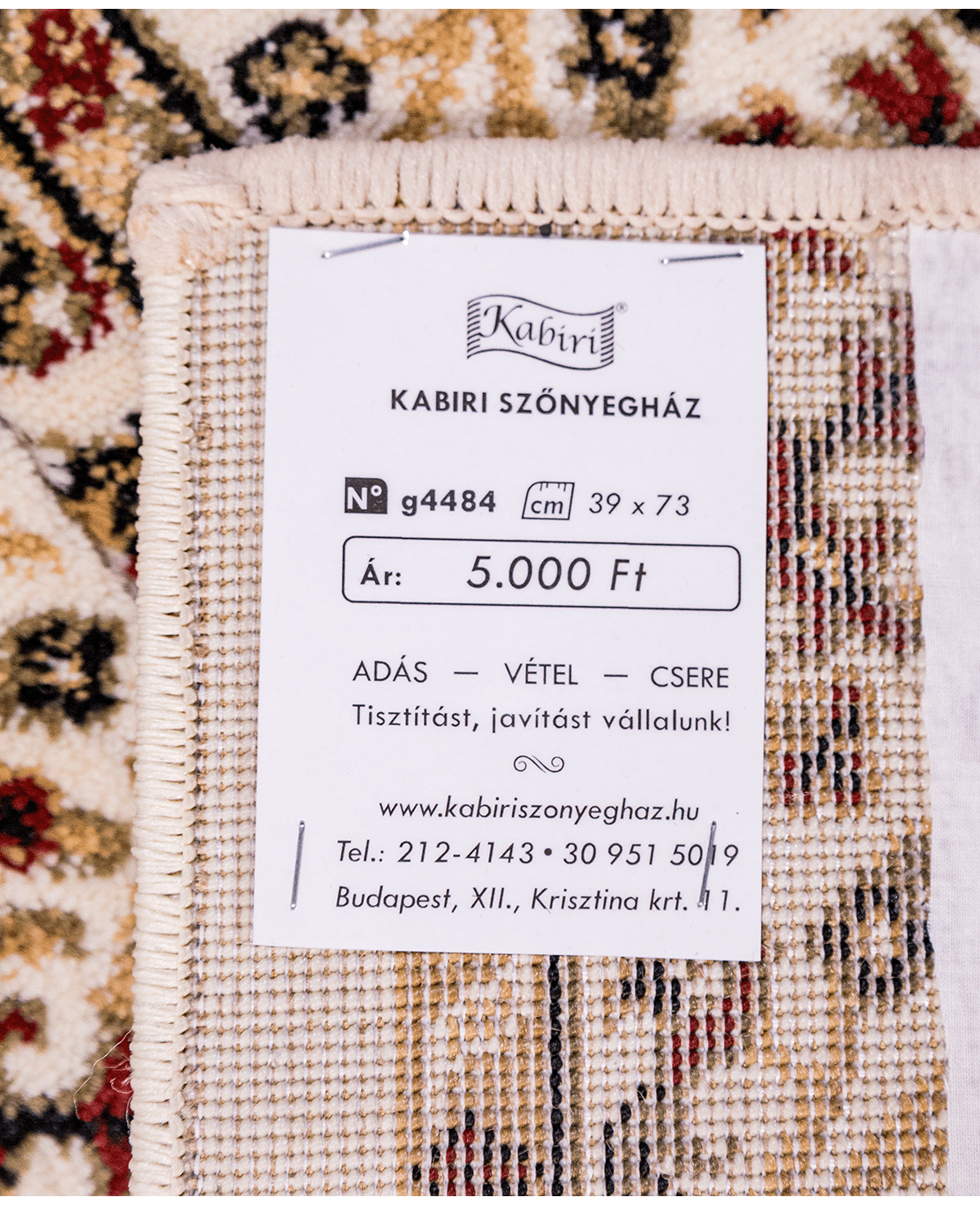 Classic machine-made rug - Image 4