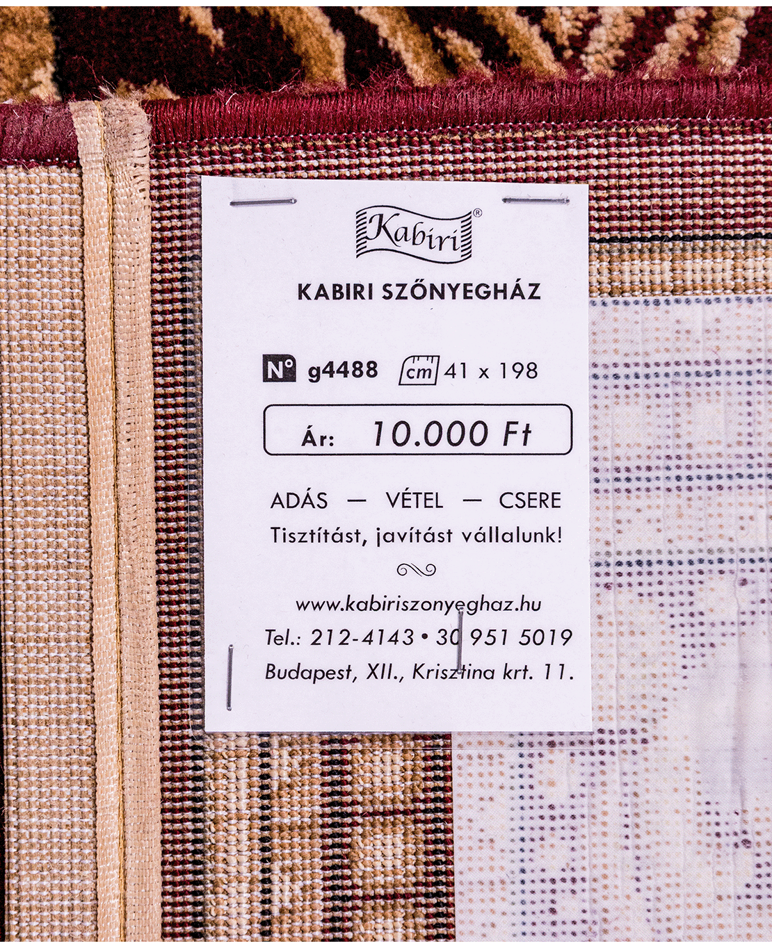 Classic machine-made rug - Image 5