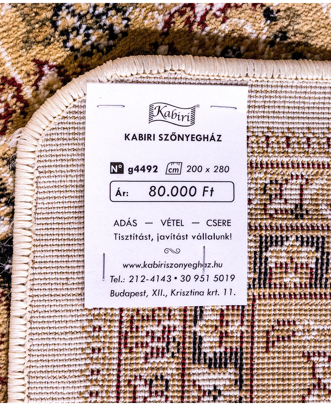 Classic machine-made rug - Image 6