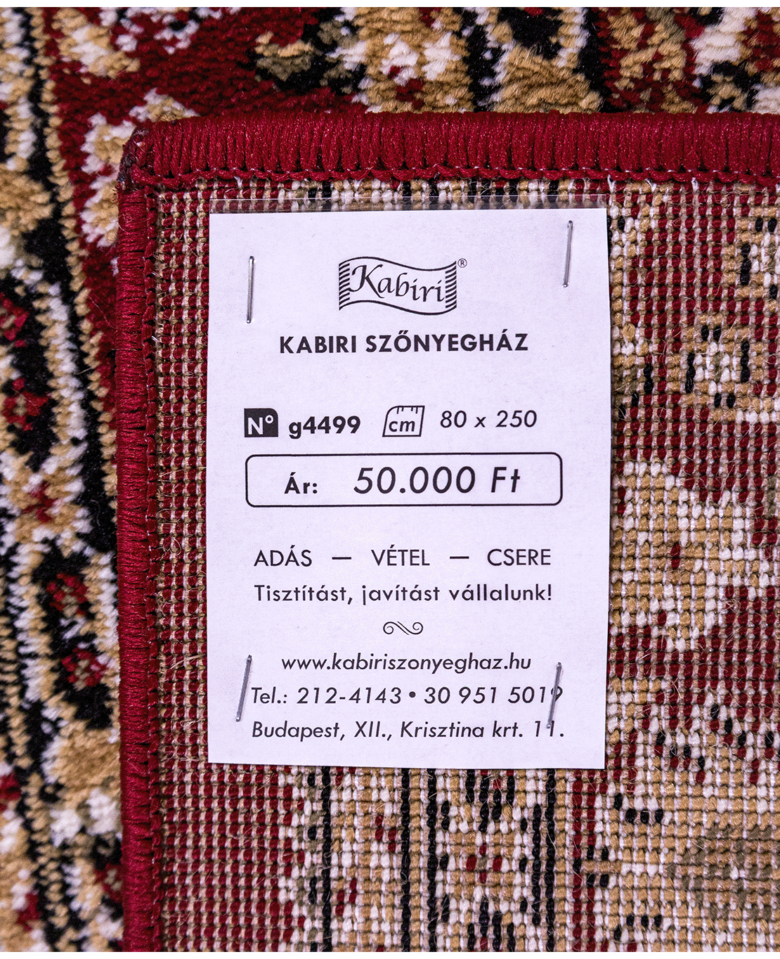 Classic machine-made rug - Image 5
