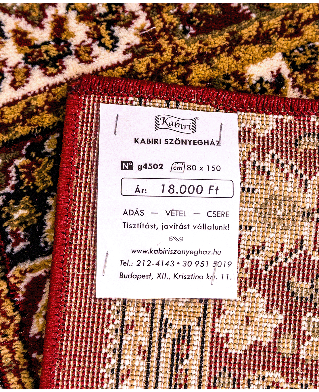 Classic machine-made rug - Image 5