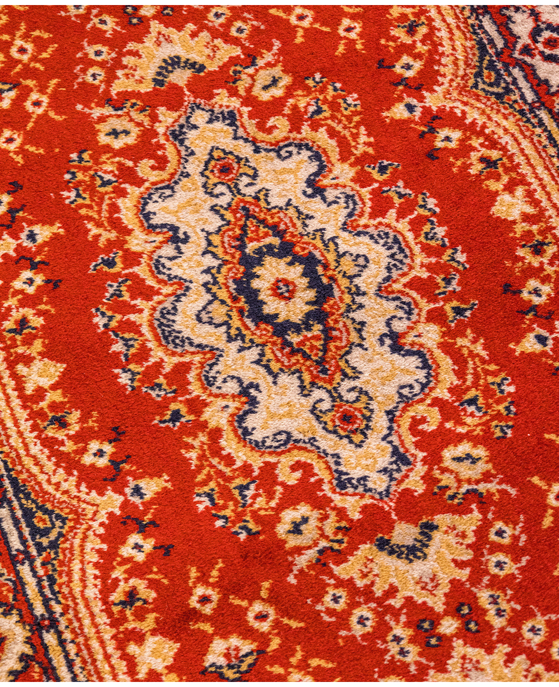 Classic machine-made wool runner rug - Image 4